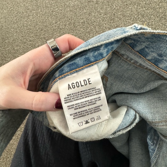 Agolde Criss Cross Upsized Jeans - Picture 3 of 4